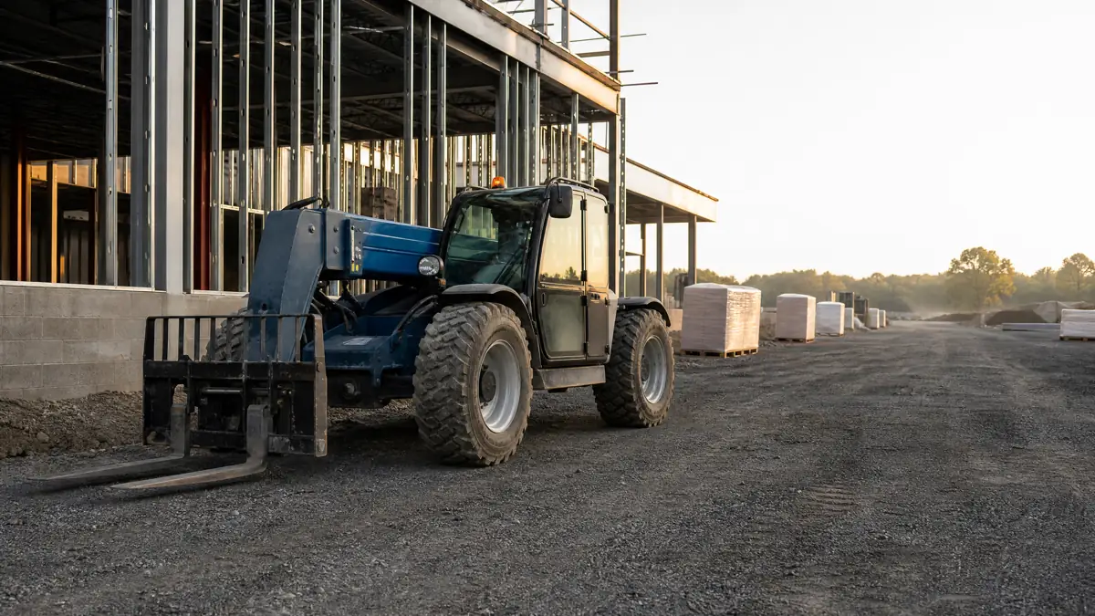 Telehandlers jobsite access in Kansas City
